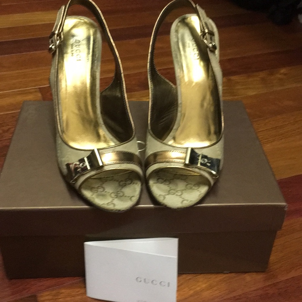 Authentic used Gucci shoes.